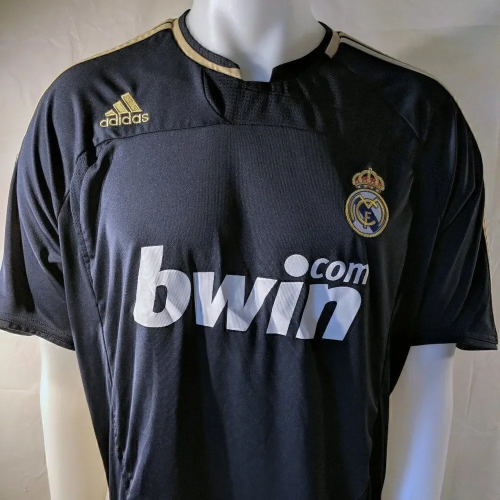 ‎Real Madrid Raul Gonzalez Navy Adidas Jersey